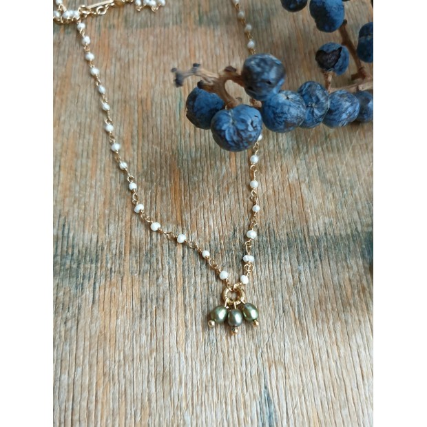 Hanka IN apyrankė-kaklo papuošalas su perlu